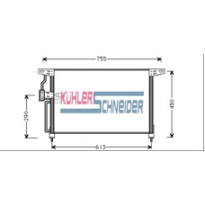 0626501 KUHLER SCHNEIDER Конденсатор, кондиционер