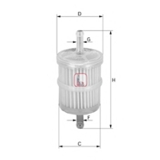 S 1014 B SOFIMA Топливный фильтр