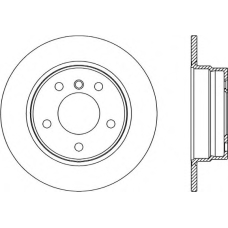 BDR2333.10 OPEN PARTS Тормозной диск