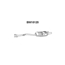 BW10125 VENEPORTE Глушитель выхлопных газов конечный