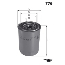 ELH4260 MECAFILTER Масляный фильтр