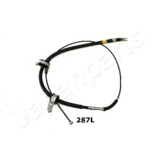 BC-287L JAPANPARTS Трос, стояночная тормозная система