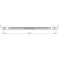 VBH914 MOTAQUIP Тормозной шланг