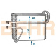 7402532 BEHR Evaporator