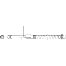 G1904.45 WOKING Тормозной шланг