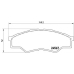 P 83 096 BREMBO Комплект тормозных колодок, дисковый тормоз