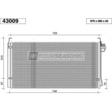 F4-43009 STANDARD Конденсатор, кондиционер