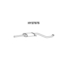 HY27075 VENEPORTE Предглушитель выхлопных газов