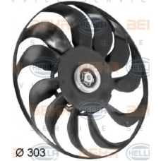 8EW 351 043-281 HELLA Крыльчатка вентилятора, охлаждение двигателя