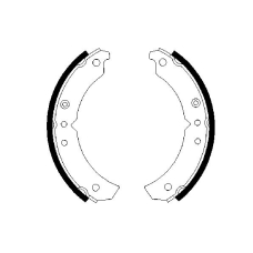 0 986 487 492 BOSCH Комплект тормозных колодок