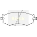 21526 00 C BRECK Комплект тормозных колодок, дисковый тормоз