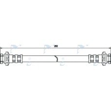 HOS3049 APEC Тормозной шланг