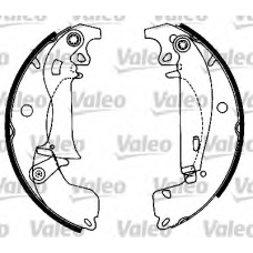 553657 VALEO Комплект тормозных колодок