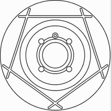 1815304755 S.b.s. Тормозной диск