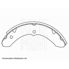 ADT34119 BLUE PRINT Комплект тормозных колодок