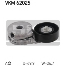 VKM 62025 SKF Натяжной ролик, поликлиновой  ремень