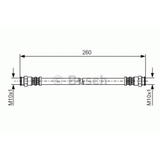 1 987 481 194 BOSCH Тормозной шланг
