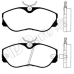 IBD-1140 IPS Parts Комплект тормозных колодок, дисковый тормоз
