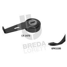 KCA0014 BREDA  LORETT Поликлиновой ременный комплект