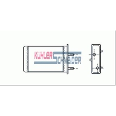1290101 KUHLER SCHNEIDER Теплообменник, отопление салона