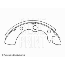 ADH24101 BLUE PRINT Комплект тормозных колодок