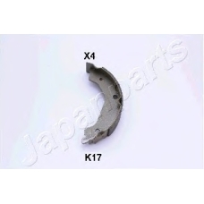 GF-K17AF JAPANPARTS Комплект тормозных колодок, стояночная тормозная с