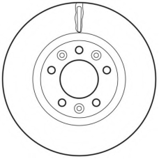 562733BC BENDIX Тормозной диск