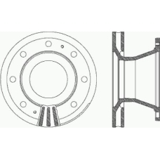 DSX1022.20 ROADHOUSE Тормозной диск