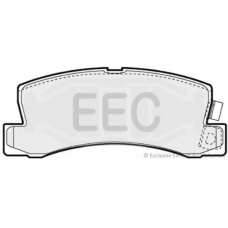 BRP0777 EEC Комплект тормозных колодок, дисковый тормоз