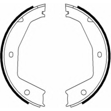 8DA 355 050-121 HELLA PAGID Комплект тормозных колодок, стояночная тормозная с