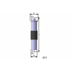 E847 MISFAT Топливный фильтр