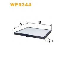 WP9344 WIX Фильтр, воздух во внутренном пространстве