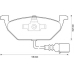 571971B BENDIX Комплект тормозных колодок, дисковый тормоз