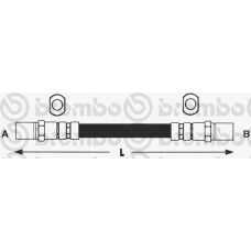 T 23 111 BREMBO Тормозной шланг