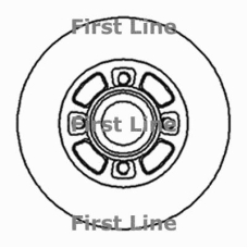 FBD814 FIRST LINE Тормозной диск