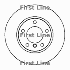 FBD437 FIRST LINE Тормозной диск