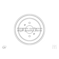 1020-0105 ASHUKI Тормозной барабан