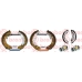 K 68 068 BREMBO Комплект тормозных колодок