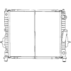 0100468 BEHR Radiator