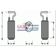 8919401 KUHLER SCHNEIDER Осушитель, кондиционер