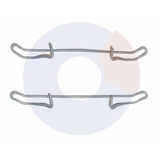 2152 CARRAB BRAKE PARTS Комплектующие, колодки дискового тормоза