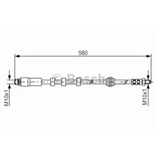 1 987 476 093 BOSCH Тормозной шланг