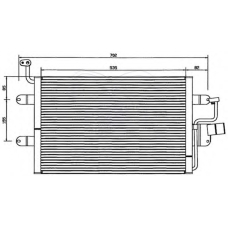 30A0013 ELECTRO AUTO Конденсатор, кондиционер