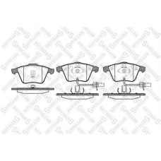 975 002BL-SX STELLOX Комплект тормозных колодок, дисковый тормоз
