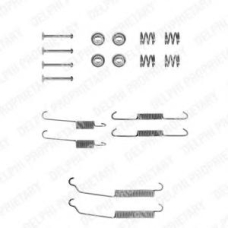 LY1129 DELPHI Комплектующие, тормозная колодка