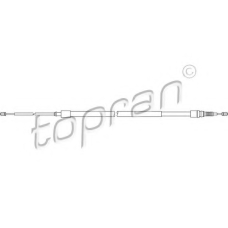 722 075 TOPRAN Трос, стояночная тормозная система