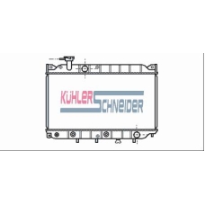 0200301 KUHLER SCHNEIDER Радиатор, охлаждение двигател