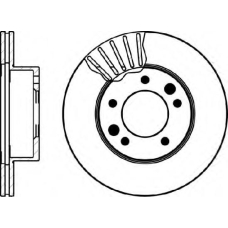 MDC1113 MINTEX Тормозной диск