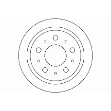 MDC2058 MINTEX Тормозной диск
