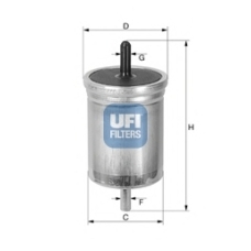 31.562.00 UFI Топливный фильтр